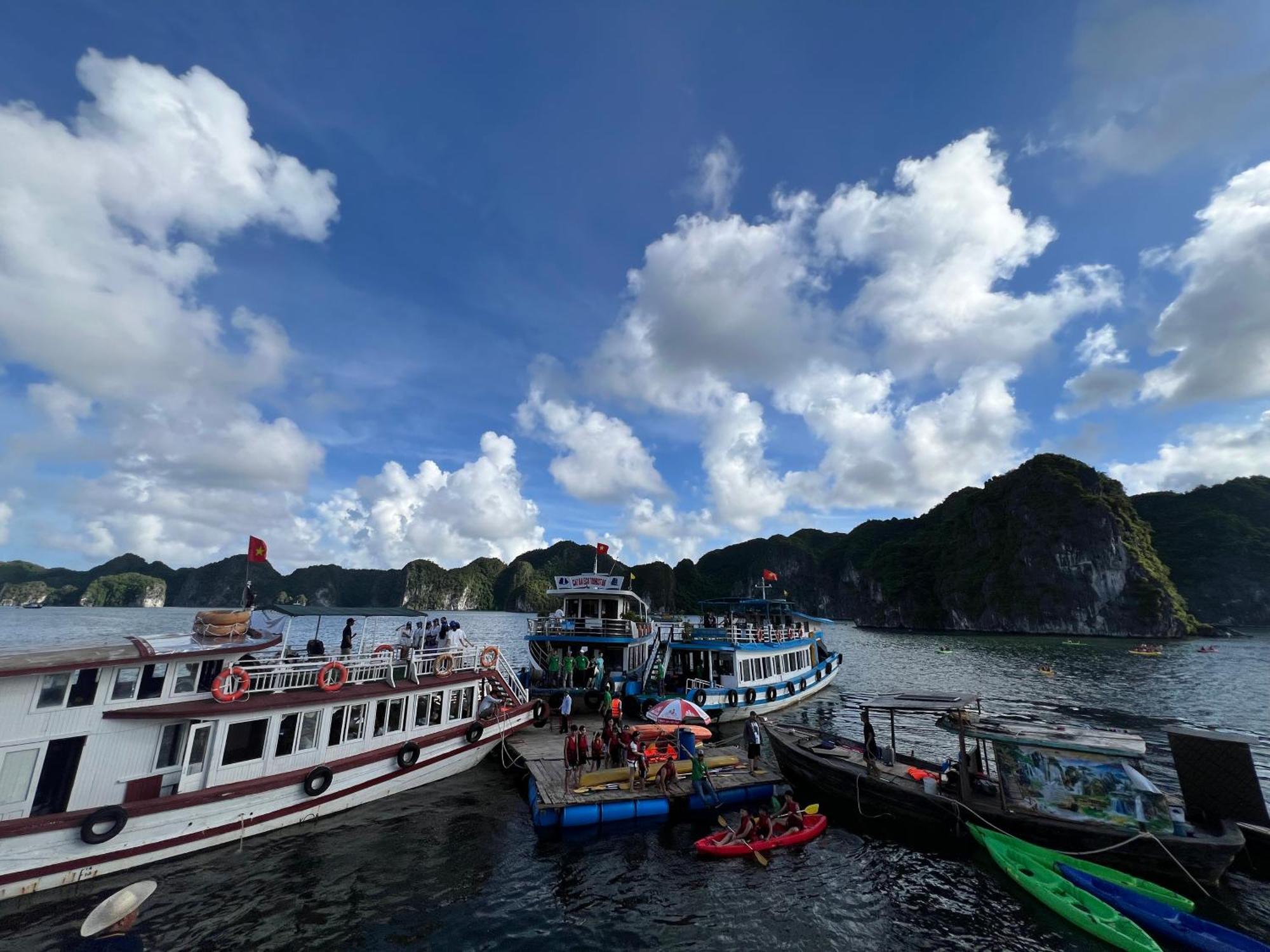 Mb Central Hotel Cat Ba Island Exterior foto